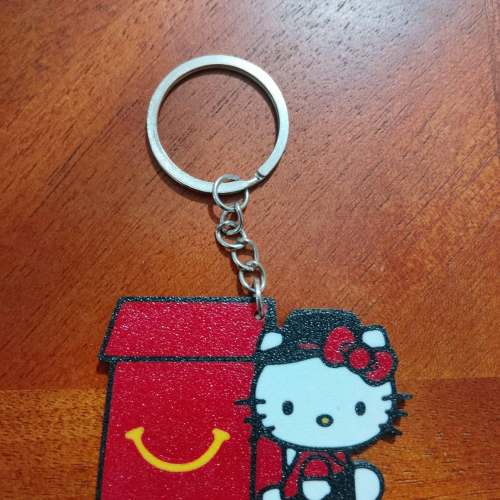 Llavero Kitty McDonald's