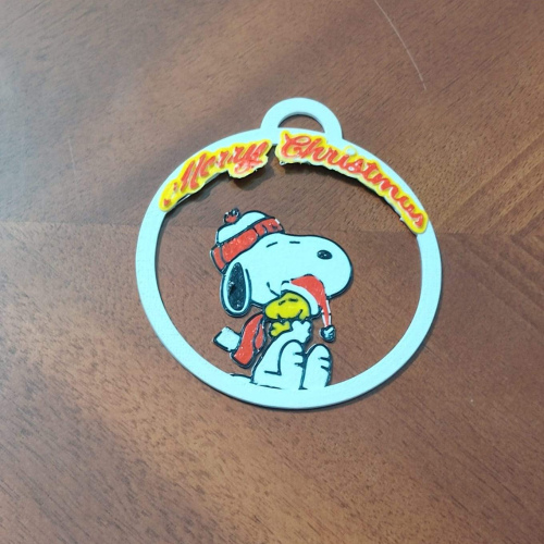 Pack 03 Adornos Navideños Snoopy