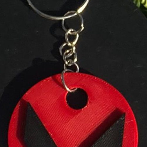 Llavero circular Valorant