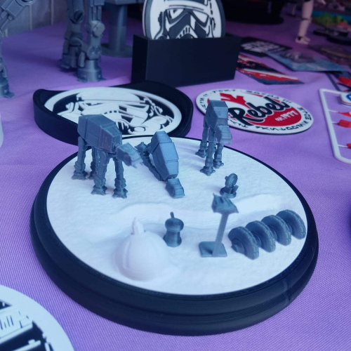 Diorama Batalla de Hoth